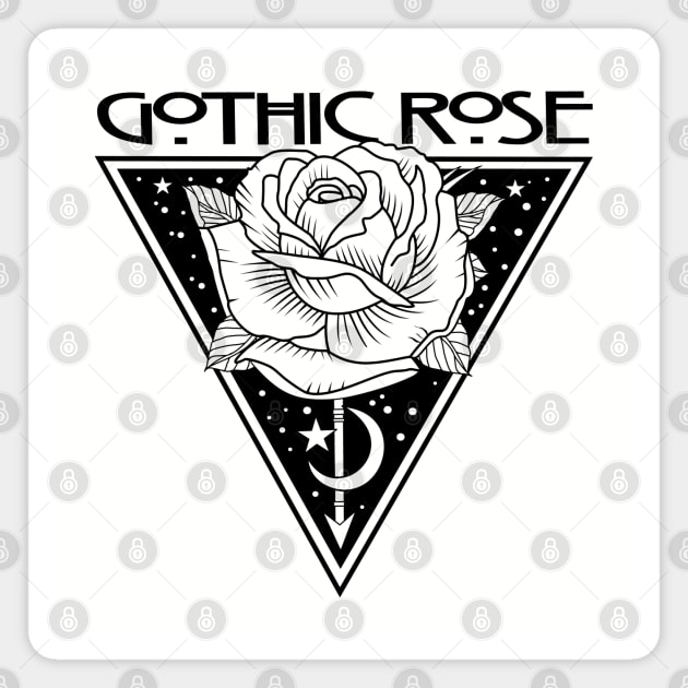 Gothic Rose Magnet by Gothic Rose